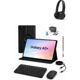 Samsung Galaxy Tab A11 Plus 11'' 8gb 256GB Tablet+Kılıf+Klavye+Mouse+Şarj Başlık+Kulaklık (Kalem Hediye) - Siyah