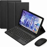 Samsung Galaxy Tab A11 Plus 11 Inch Tablet Uyumlu Bluetooth Touchpad Klavye+Bluetooth Mouse+Standlı
