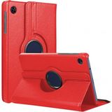 Samsung Galaxy Tab A11 Plus Uyumlu 11 Inç Döner Standlı Tablet Kılıfı - Kırmızı