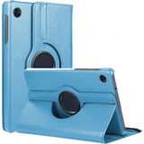 Samsung Galaxy Tab A11 Plus Uyumlu 11 Inç Döner Standlı Tablet Kılıfı - Mavi