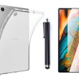 Samsung Galaxy Tab A8 10.5 Sm-x200 (2021) Silikon Kılıf+cam+kalem
