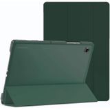 Samsung Galaxy Tab A8 Sm-x200 10.5 Inç Tablet Uyumlu Flip Smart Standlı Akıllı Kılıf Smart Cover koyu-yesil