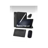Samsung Galaxy Tab A9 4Gb 64Gb 8.7" Tablet Kalem Kılıf Adaptör Klavye Mouse Grafit
