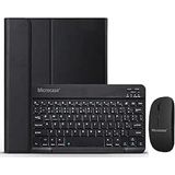 Samsung Galaxy Tab S10 Plus SM-X820 12.4 Inch Tablet Için Tablet Bluetooth Klavye ve Mouse + Kılı