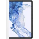 Samsung Galaxy Tab S7 | Tab S8 (11 İnç) İçin Book Covernote View Cover Not Kılıf, Beyaz Ef-Zx700
