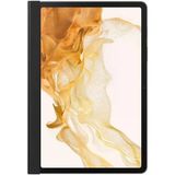 Samsung Galaxy Tab S7 | Tab S8 (11 İnç) İçin Book Covernote View Cover Not Kılıf, Siyah Ef-Zx700