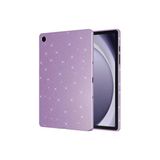Samsung Galaxy Tab S9 Fe Kılıf Kamera Korumalı Simli Renkli Parlak Silikon Kapak (Koton)