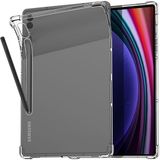 Samsung Galaxy Tab Tab S8 Ultra 14.6 Antishock Köşe Korumalı Şeffaf Shockproof Esnek Kılıf ve Ekran Koruyucu Sm- X900 X906 - Galaxy Tab S8 Ultra