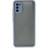 Samsung Galaxy Uyumlu A02s Kılıf Montreal Silikon Kapak - Gri