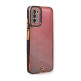 Samsung Galaxy Uyumlu A03s Kılıf Liva Lens Silikon - Mavi