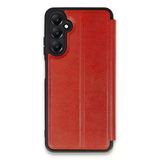 Samsung Galaxy Uyumlu A05s Kılıf Flip Cover - Kırmızı