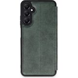 Samsung Galaxy Uyumlu A15 4g Kılıf Flip Cover - Koyu Yeşil
