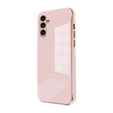 Samsung Galaxy Uyumlu A35 5g Kılıf Volet Silikon - Pembe