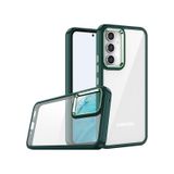Samsung Galaxy Uyumlu A54 Kapak Metal Kamera Korumalı Arkası Şeffaf Silikon Kılıf