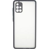 Samsung Galaxy Uyumlu A71 Kılıf Montreal Silikon Kapak - Gri
