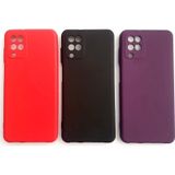 Samsung Galaxy Uyumlu M12 Kilif Kamera Korumali Soft Silikon 524087317 renkler-siyah