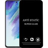 Samsung Galaxy Uyumlu S21 Fe Anti Statik Ekran Koruyucu Toz Tutmayan Kırılmaz Cam