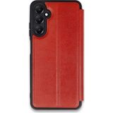 Samsung Galaxy Uyumlu S24 Fe Kılıf Flip Cover - Kırmızı