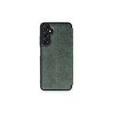 Samsung Galaxy Uyumlu S24 Fe Kılıf Flip Cover - Koyu Yeşil