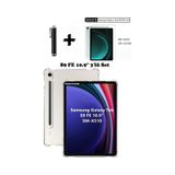 Samsung Galaxy Uyumlu Tab S9 Fe 10.9 Inç Tablet Kılıfı Silikon Ekran Koruyucu Dokunmatik Kalem Seti Kılıf cok-renkli
