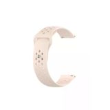 Samsung Galaxy Watch 3 41 Mm(Sm-R850) Icin Delikli Silikon Kordon Somon