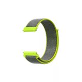 Samsung Galaxy Watch 3 41 Mm(Sm-R850) Icin Dokuma Kordon Neon Green