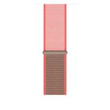 Samsung Galaxy Watch 3 41 Mm(Sm-R850) Icin Dokuma Kordon Neon Pembe