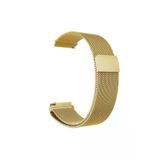 Samsung Galaxy Watch 3 41 Mm(Sm-R850) Icin Milanese Metal Kordon Gold