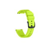 Samsung Galaxy Watch 3 41 Mm(Sm-R850) Icin Silikon Kordon Fistik Yesili