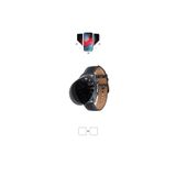 Samsung Galaxy Watch 3 45 Mm Akıllı Saat Mat Hayalet Ekran Koruyucu Poliüretan Film