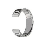 Samsung Galaxy Watch 3 45 Mm Icin Metal Tokali Disli Kordon Gumus