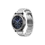 Samsung Galaxy Watch 3 45 Mm- Samsun Galaxy Watch 46 mm Uyumlu 22 mm Paslanmaz Çelik Kordon - Gümüş