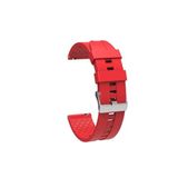 Samsung Galaxy Watch 3 45 Mm- Samsun Galaxy Watch 46 Mm Uyumlu 22 Mm Silikon Kordon Kırmızı