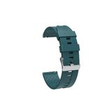 Samsung Galaxy Watch 3 45 Mm- Samsun Galaxy Watch 46 Mm Uyumlu 22 Mm Silikon Kordon Petrol