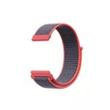Samsung Galaxy Watch 3 45 Mm(Sm-R840) Icin Dokuma Kordon Elektrik Pembe