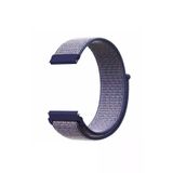 Samsung Galaxy Watch 3 45 Mm(Sm-R840) Icin Dokuma Kordon Gece Mavisi