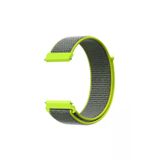 Samsung Galaxy Watch 3 45 Mm(Sm-R840) Icin Dokuma Kordon Neon Green