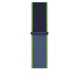 Samsung Galaxy Watch 3 45 Mm(Sm-R840) Icin Dokuma Kordon Neon Yesil