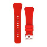 Samsung Galaxy Watch 3 45 Mm(Sm-R840) Icin Silikon Kordon Acik Kirmizi