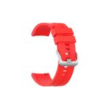 Samsung Galaxy Watch 3 45 Mm(Sm-R840) Icin Silikon Kordon Kayis Kirmizi