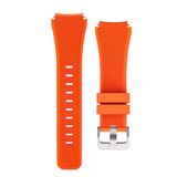 Samsung Galaxy Watch 3 45 Mm(Sm-R840) Icin Silikon Kordon Turuncu