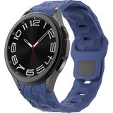 Samsung Galaxy Watch 4 5 6 7 Fe 40 40 44 Classic 42 43 46 47 mm Kordon Futbol Topu Prizma Dizayn Silikon 116 - Glx 6 44mm - Lacivert