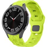 Samsung Galaxy Watch 4 5 6 7 Fe 40 40 44 Classic 42 43 46 47 mm Kordon Futbol Topu Prizma Dizayn Silikon 116 - Glx 6 44mm - Yeşil