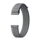Samsung Galaxy Watch 4-5 Kumaş 20 mm S -M Gri Kordon