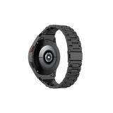 Samsung Galaxy Watch 4 5 Pro 6 7 Seri 40 44mm Classic 42 43 45 46 47mm Paslanmaz Çelik Kordon Siyah