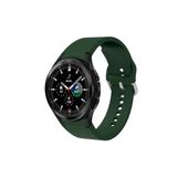 Samsung Galaxy Watch 4 5 Pro 6 7 Seri 40 44mm Classic 42 43 45 46 47mm Uyumlu Kavis Tasarımlı Kordon Koyu Yeşil