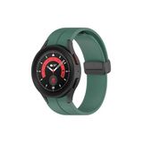 Samsung Galaxy Watch 4 5 Pro 6 7 Seri 40 44mm Classic 42 43 45 46 47mm Uyumlu Kavisli Magnet Kordon Haki