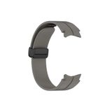 Samsung Galaxy Watch 4 5 Pro 6 7 Seri 40 44mm Classic 42 43 45 46 47mm Uyumlu Kavisli Magnet Kordon Koyu Gri