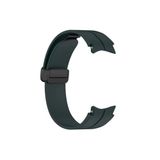Samsung Galaxy Watch 4 5 Pro 6 7 Seri 40 44mm Classic 42 43 45 46 47mm Uyumlu Kavisli Magnet Kordon Koyu Yeşil