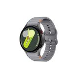 Samsung Galaxy Watch 4 5 Pro 6 7 Seri 40 44mm Classic 42 43 45 46 47mm Uyumlu Kavisli Spor Kordon Koyu Gri